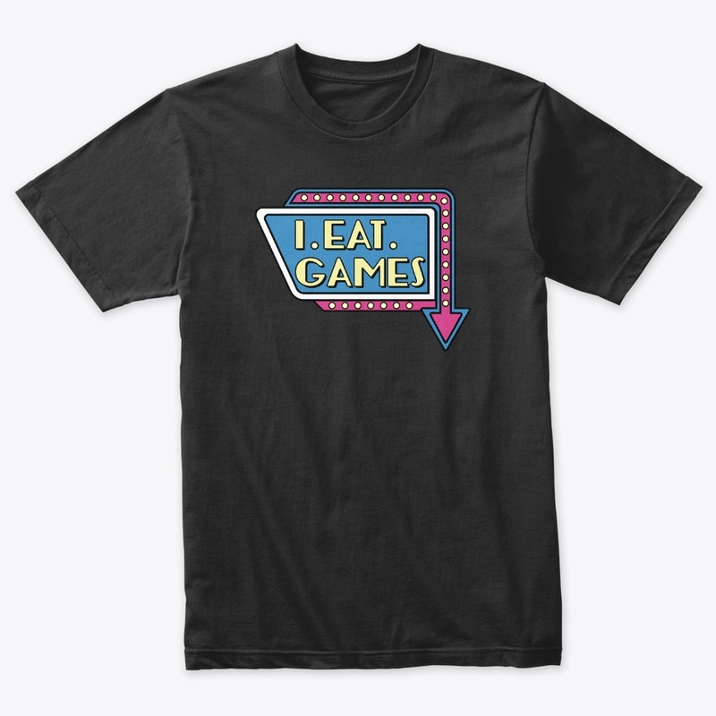 I.EAT.GAMES. Triblend Soft Tee!