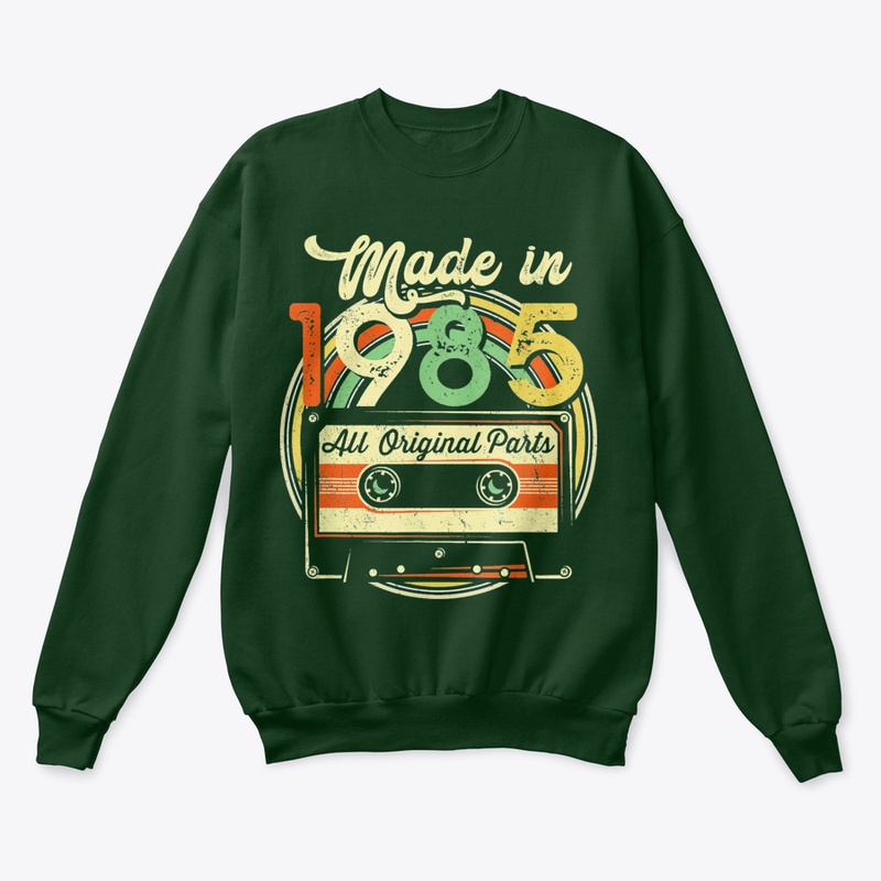 Made In 1985 36Th Birthday Gifts Cassett