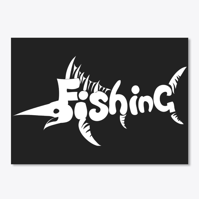 Fishing funny logo