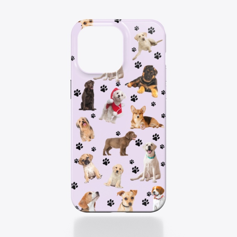 cute iPhone puppy case 