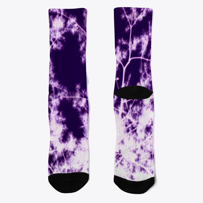 white on purple