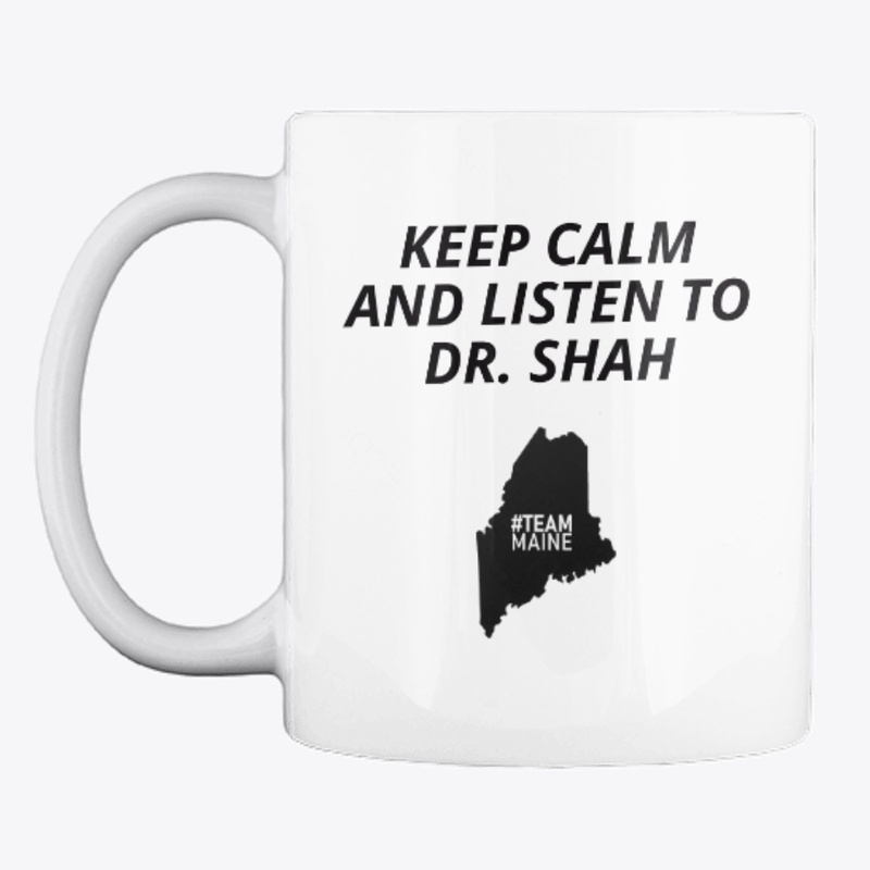 Team Maine - Keep Calm (Black)