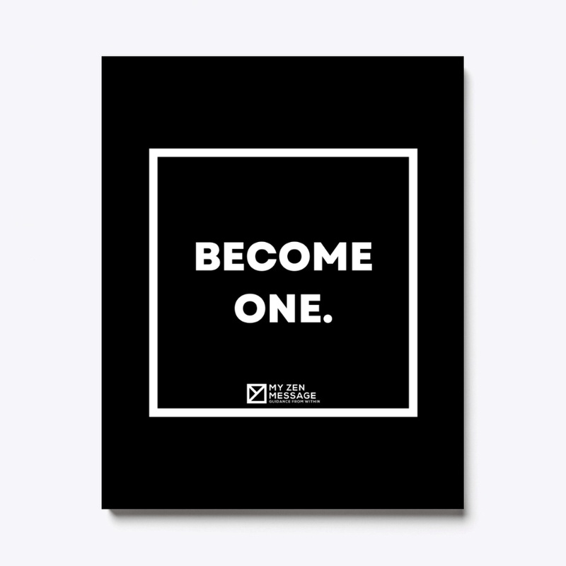 Become one.