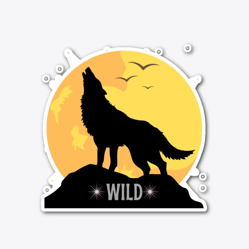 Wild Wolf Moon T-Shirt