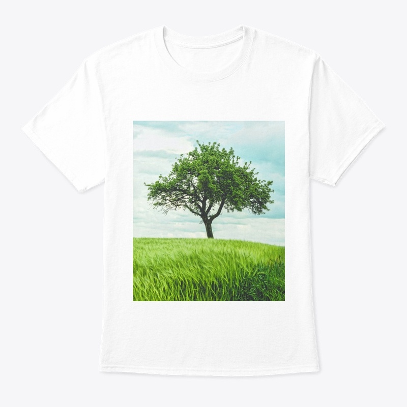 tree with grass 