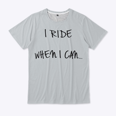 Horse Lovers Light Grey Kaos Front