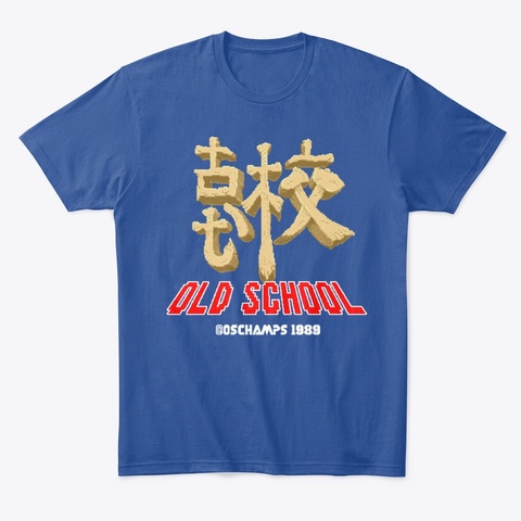 Axe Warrior Deep Royal T-Shirt Front
