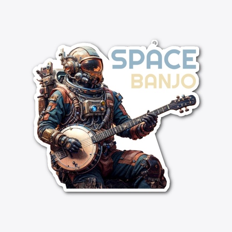 Haunting Space Banjo Standard T-Shirt Front