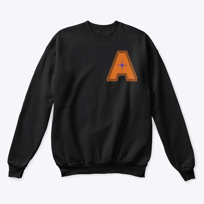 Blue Amblle Star A Hoodie, Sweatshirt