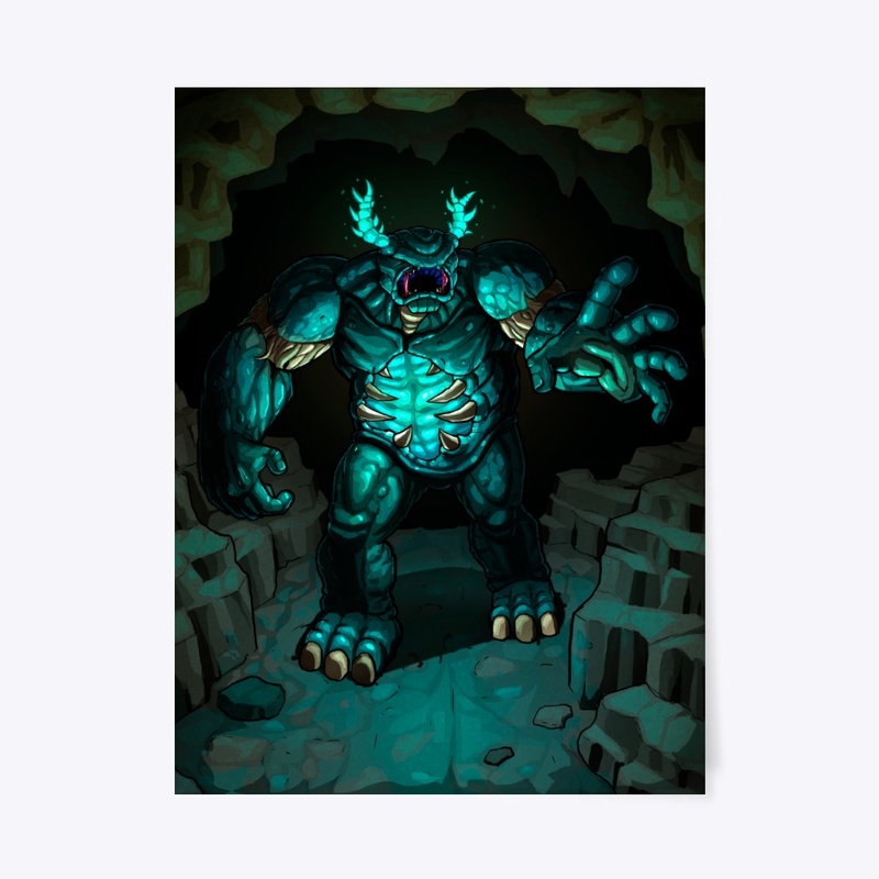 The Rumbling Cavern Ward POSTER