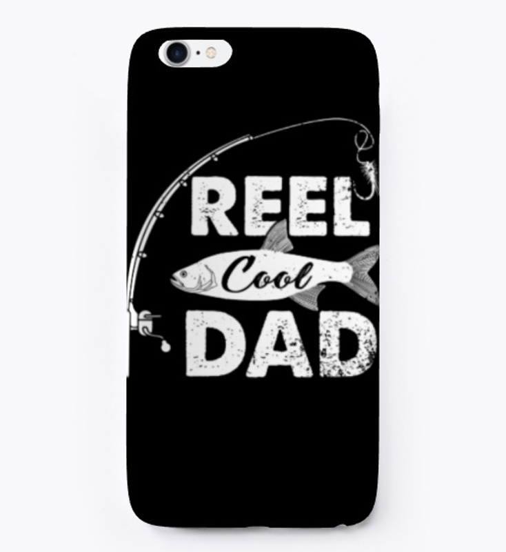 Reel Cool Dad  Fishing Dad T Shirt