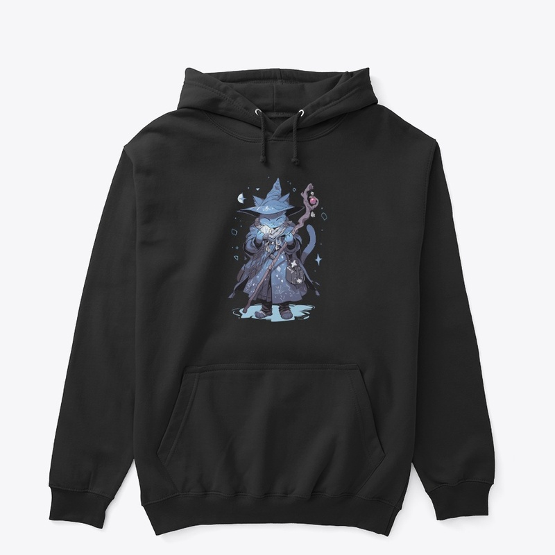Fantasy Cat Wizard