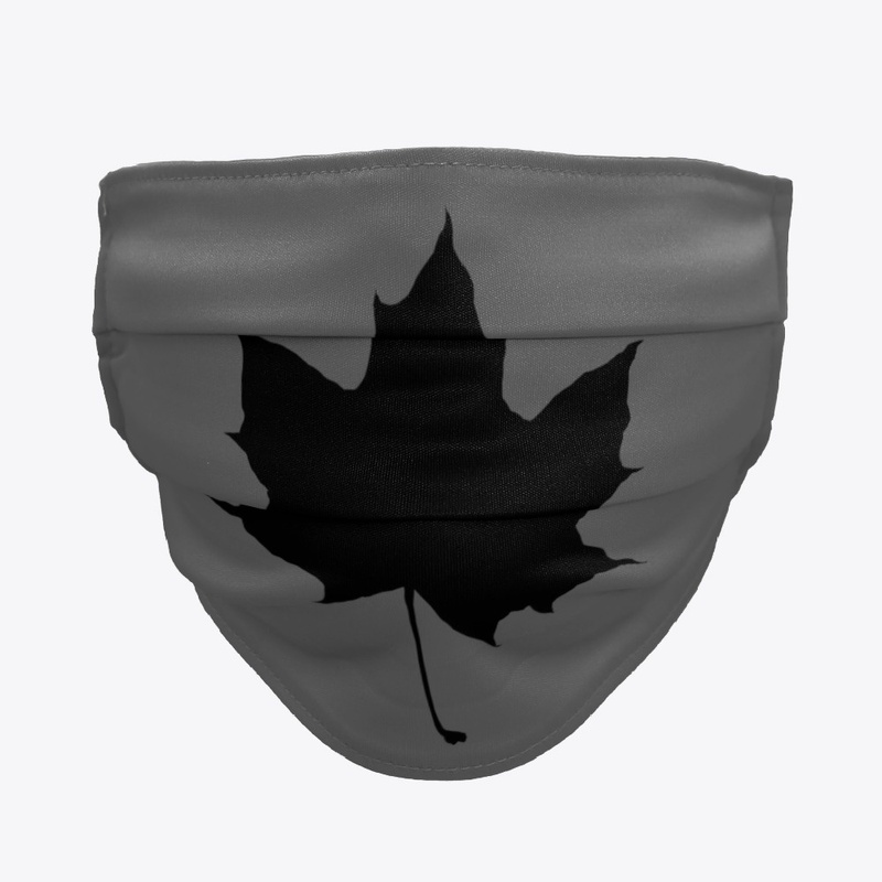 Silhouette of a maple leaf