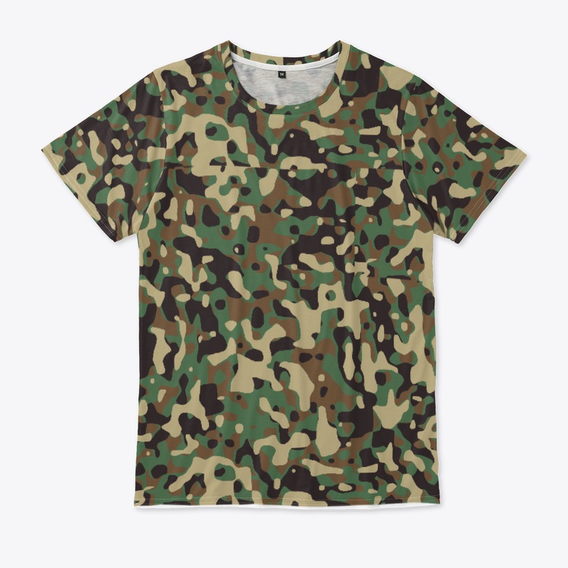 Camouflage overall print tee for Men