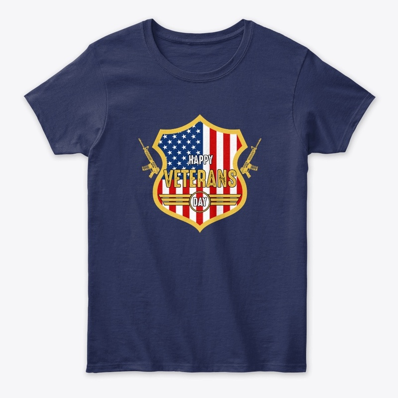 Happy Veterans Day T Shirt Design