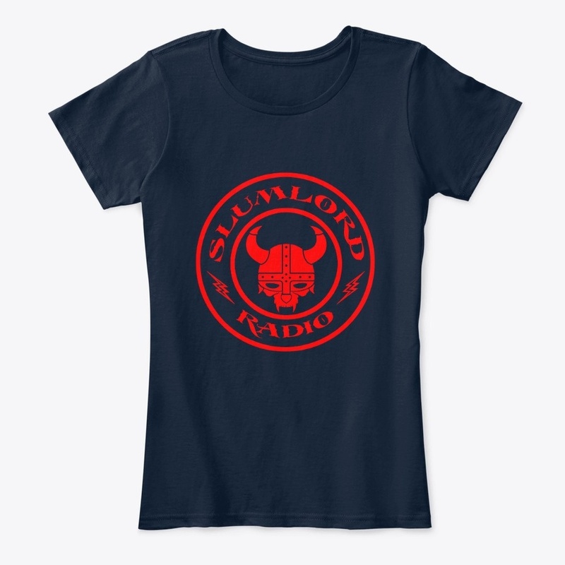 Slumlord Radio - Viking Logo RED