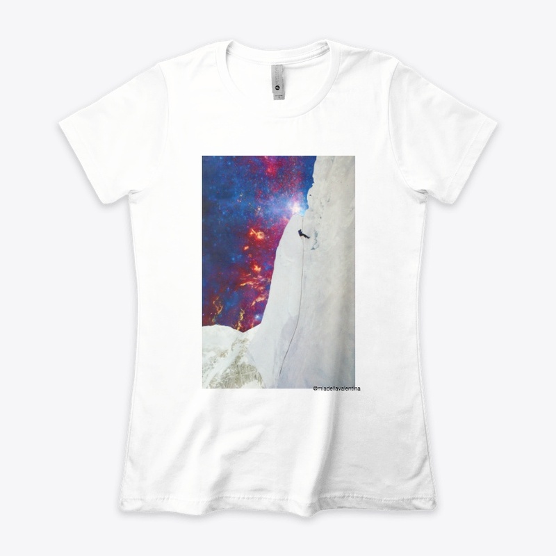 Mountain Climber - Space Collage Tee