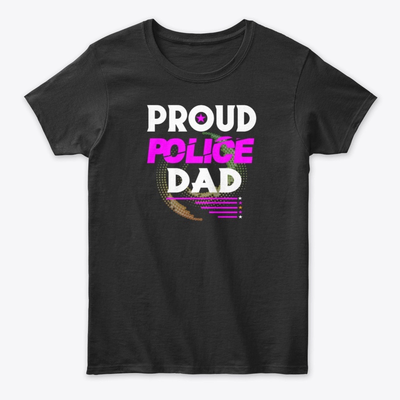 PROUD POLICE DAD SHIRT