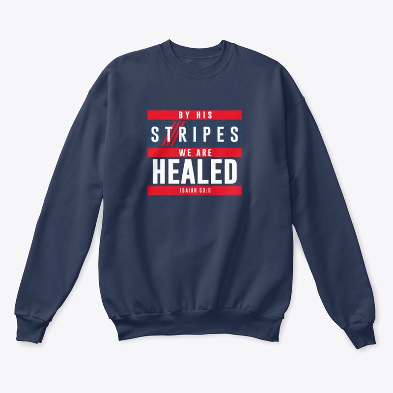 By His Stripes