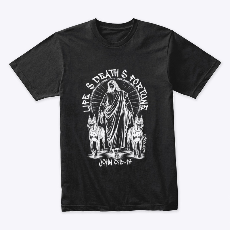 Jesus Christ Doberman John 3:16 