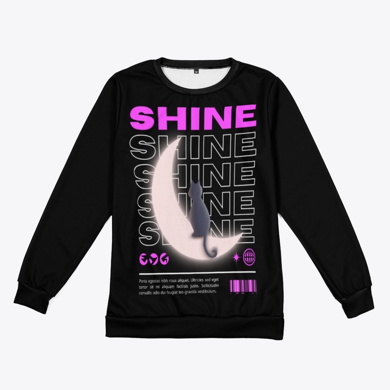 Black Crewneck Sweatshirt