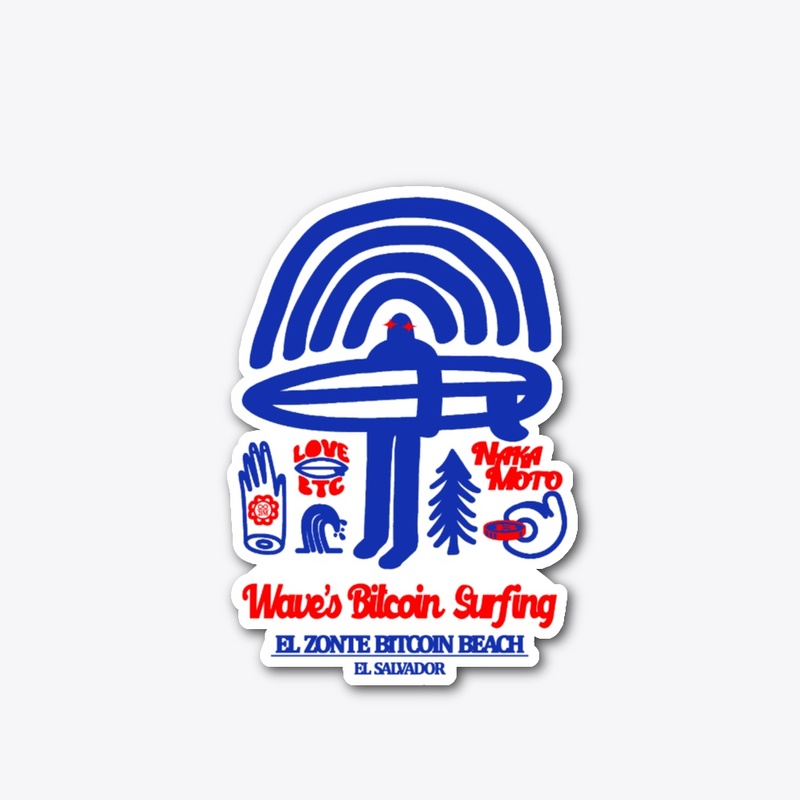 Waves Bitcoin Surfing