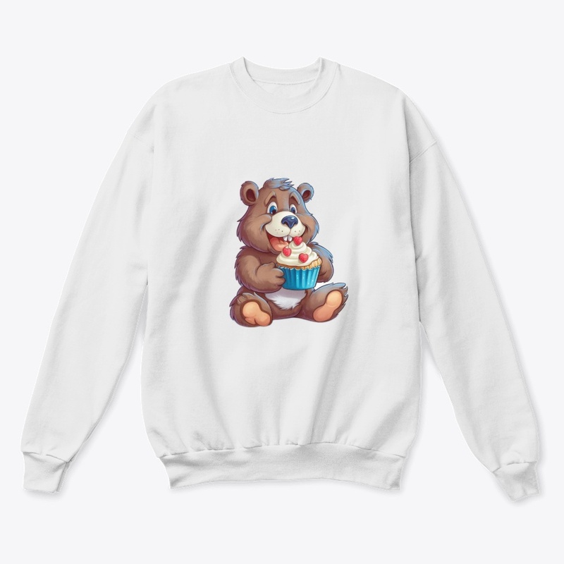 "Bear Bites" Cupcake-Loving Teddy