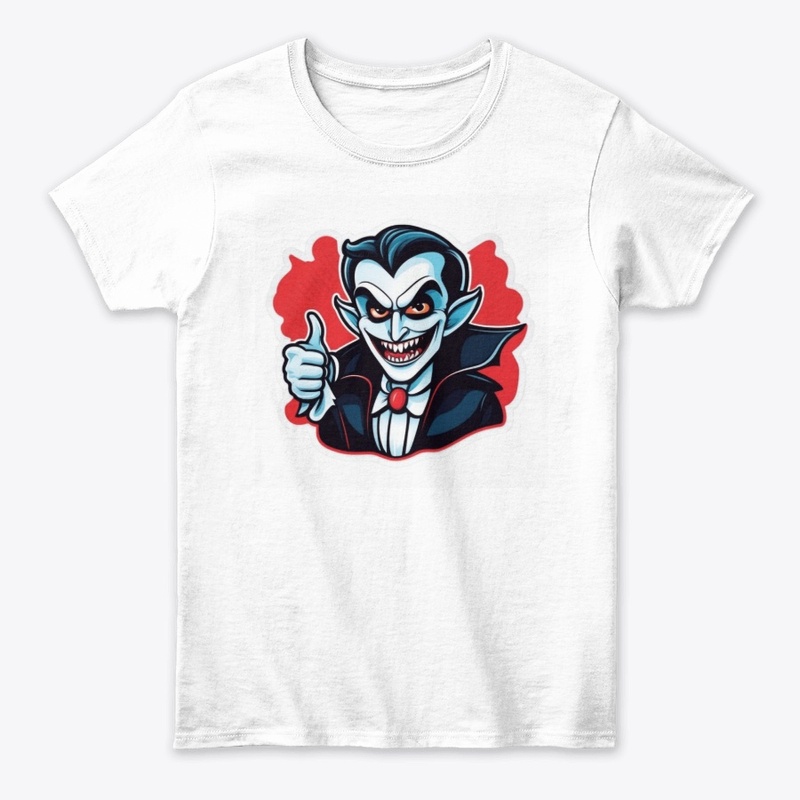 Vampire Villain Cartoon Illustration