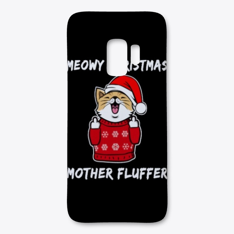 Meowy Christmas Mother Fluffer Cute Tee