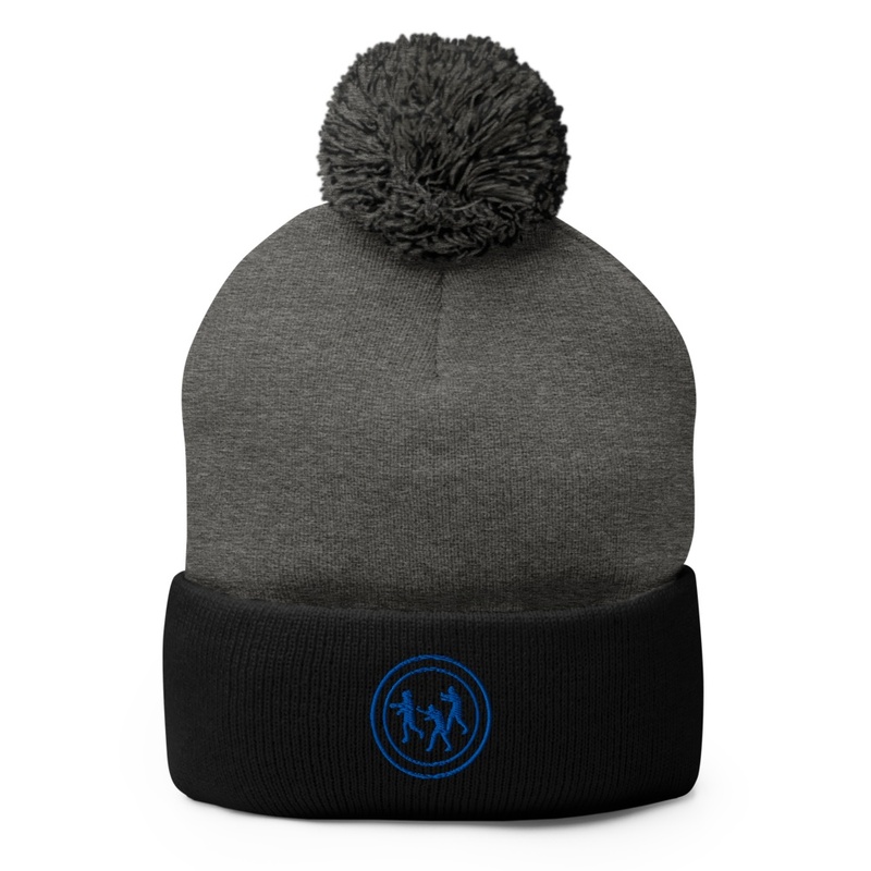 Three Zombies Pom Pom - Dark Blue