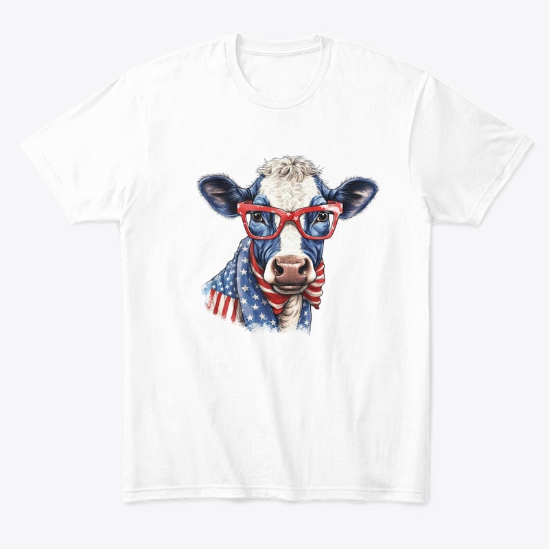 American Highland Cow Independence Day