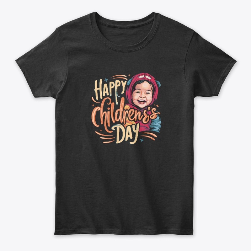 Happy Children's day T-shirt design