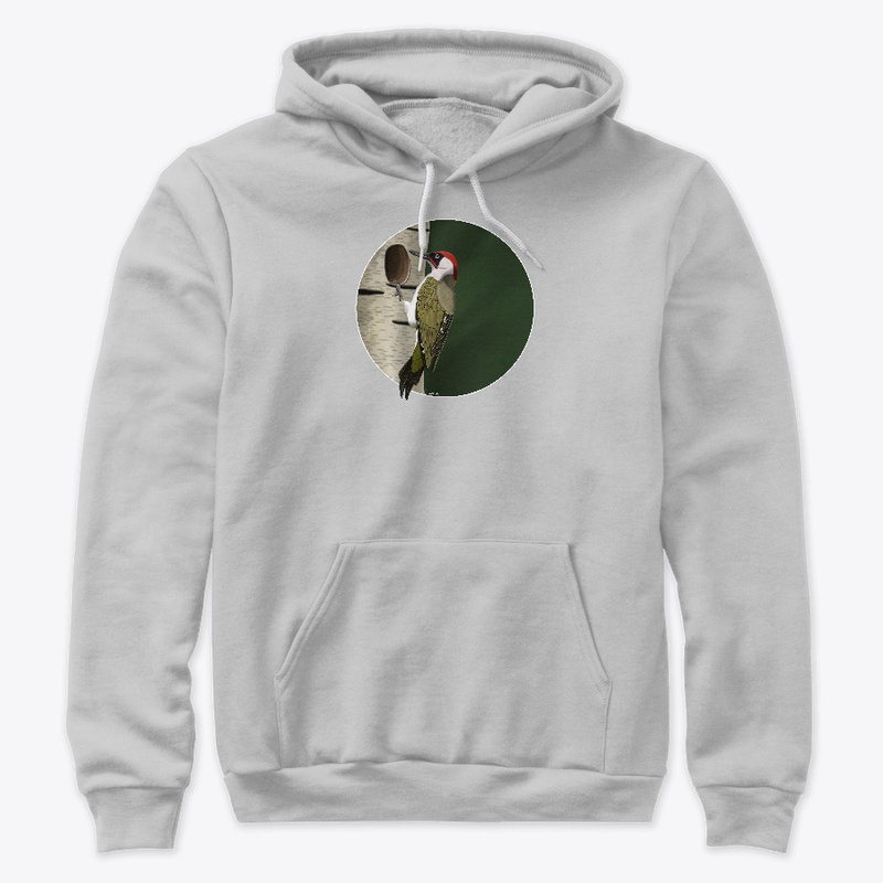 jz.birds Green Woodpecker Bird Design