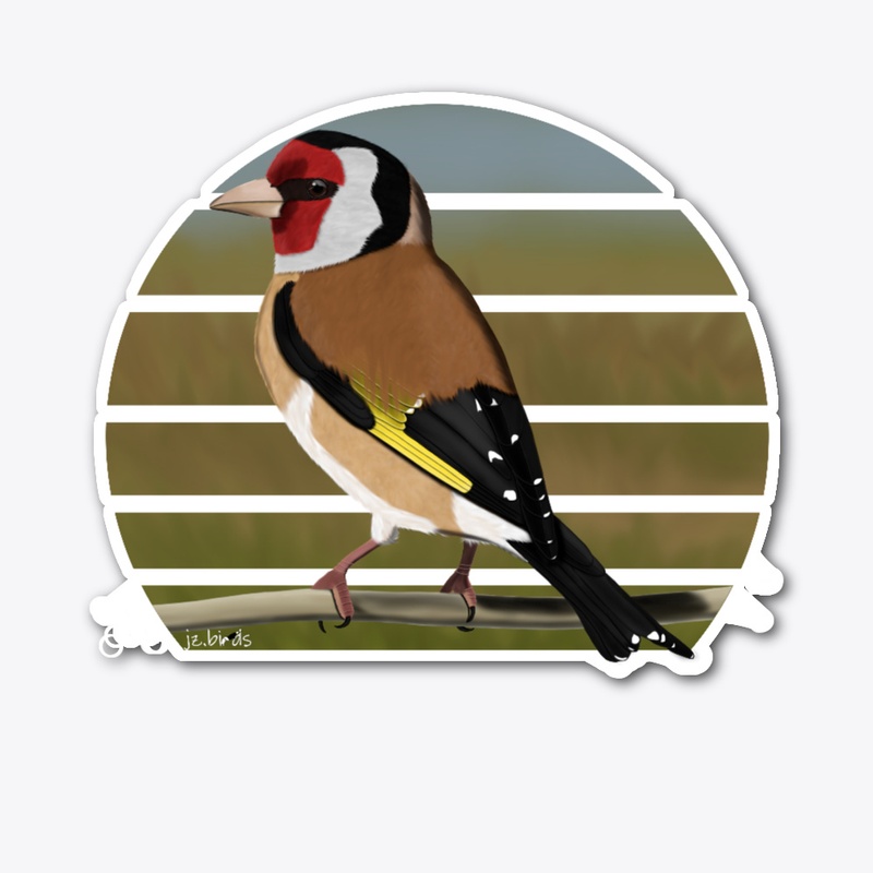 jz.birds Goldfinch Bird Design