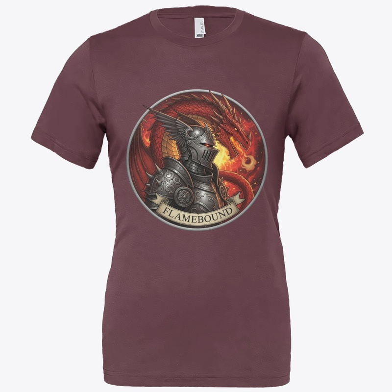 Flamebound Dragon Knight Emblem