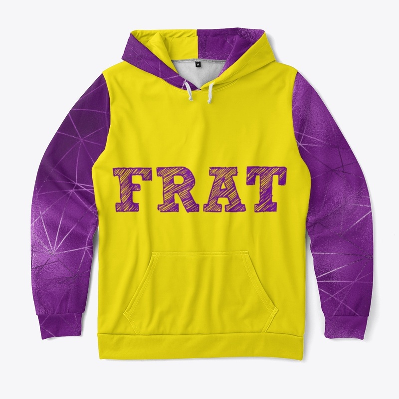Purple and Gold Frat Sweatshirt