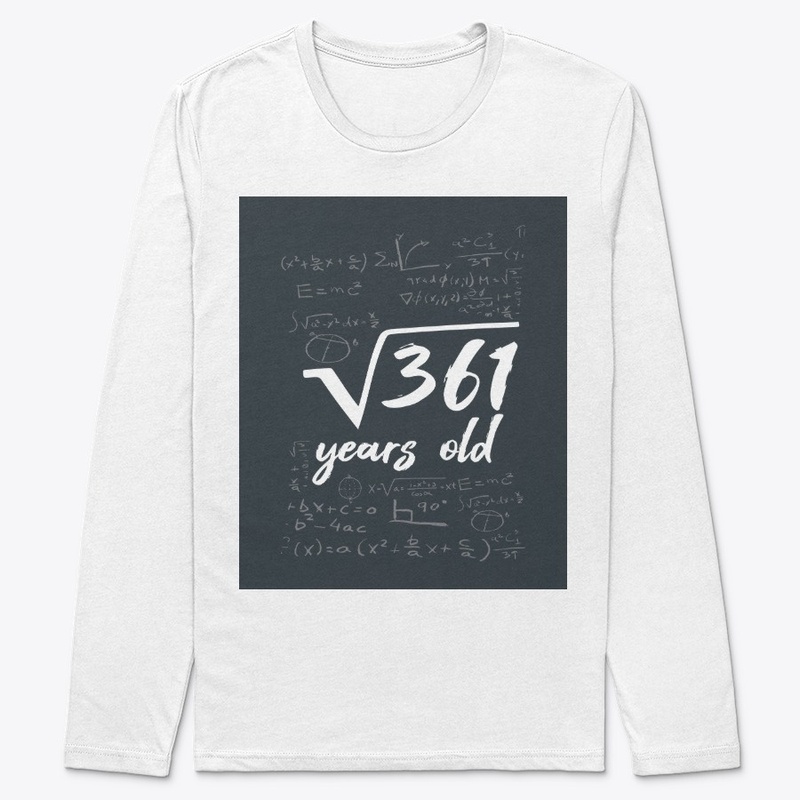 Math Birthday Formula Blackboard Shirt