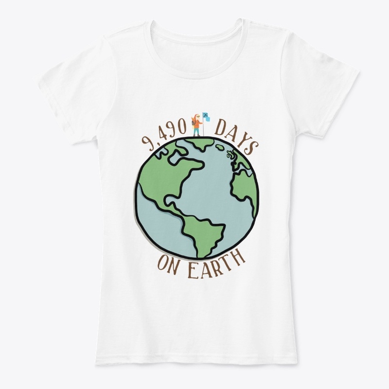 26 Years Old - 9,490 Days on Earth Shirt