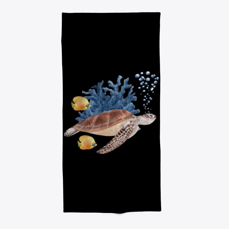 Watercolor turtle