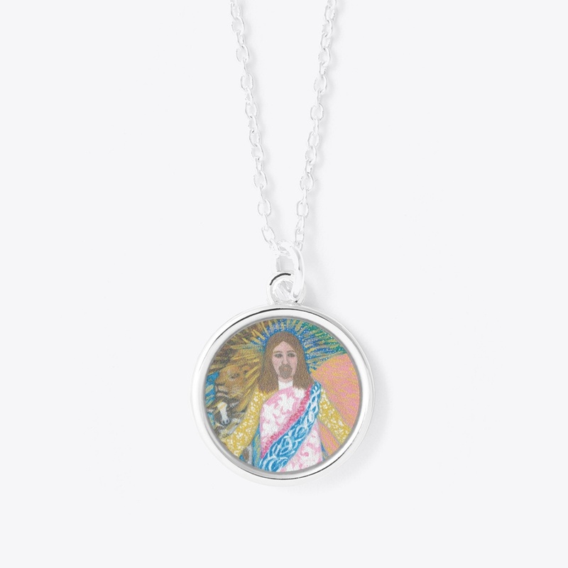 Jesus Portrait Pendant          
