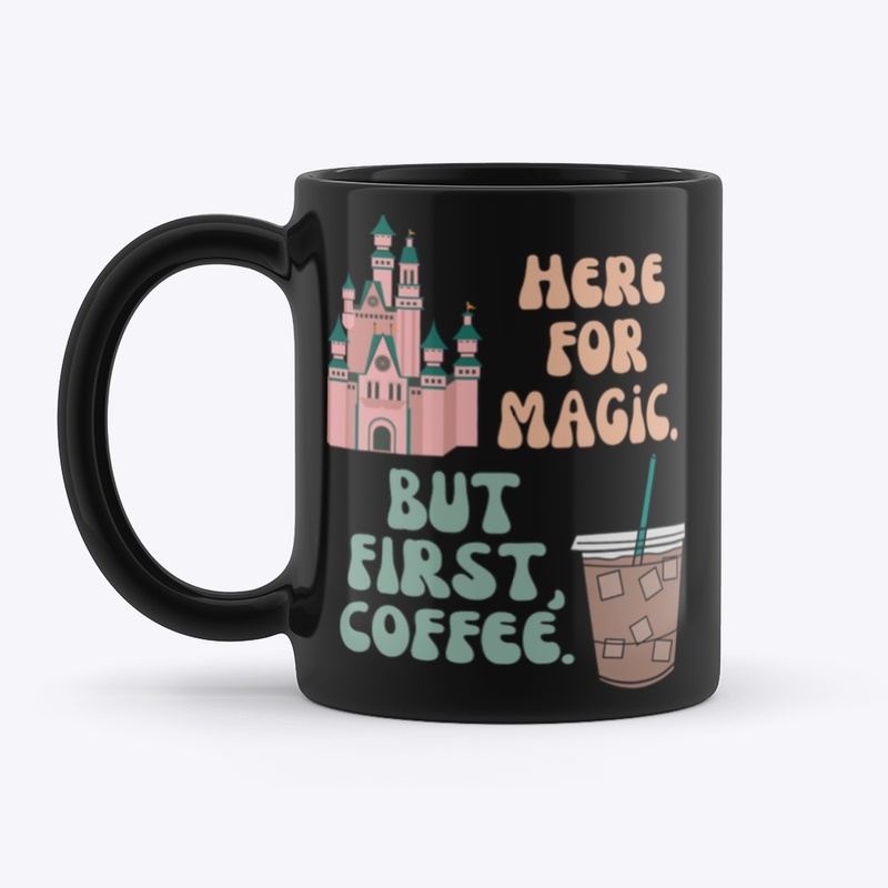 Here for magic. But first, coffee.