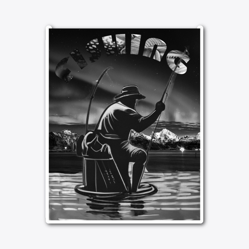 T-shirt design "Fishing"