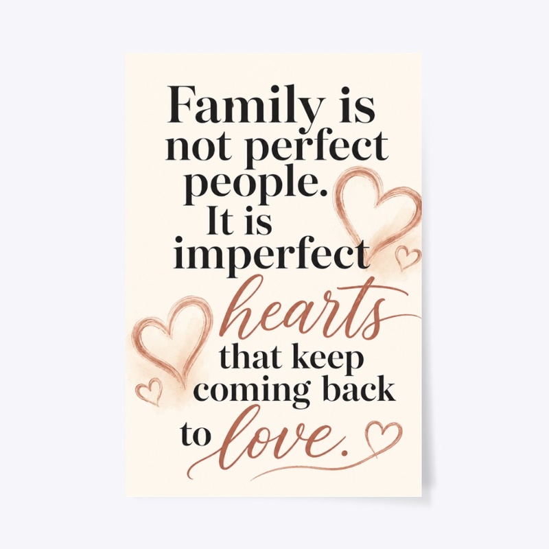 Imperfect Hearts Wall Art