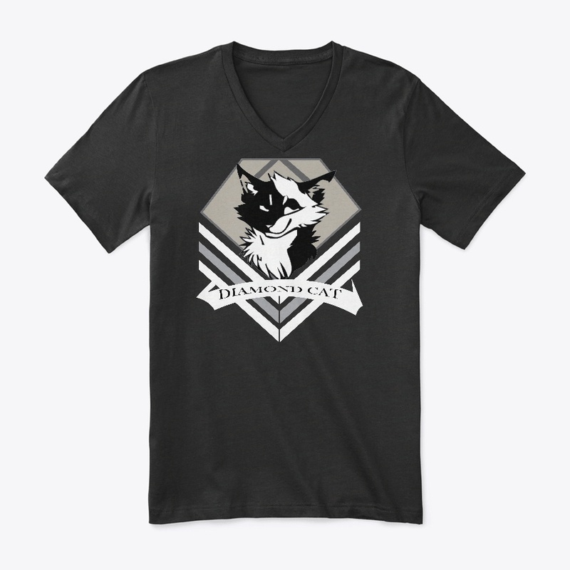 DIAMOND CAT TEESHIRT DESIGN