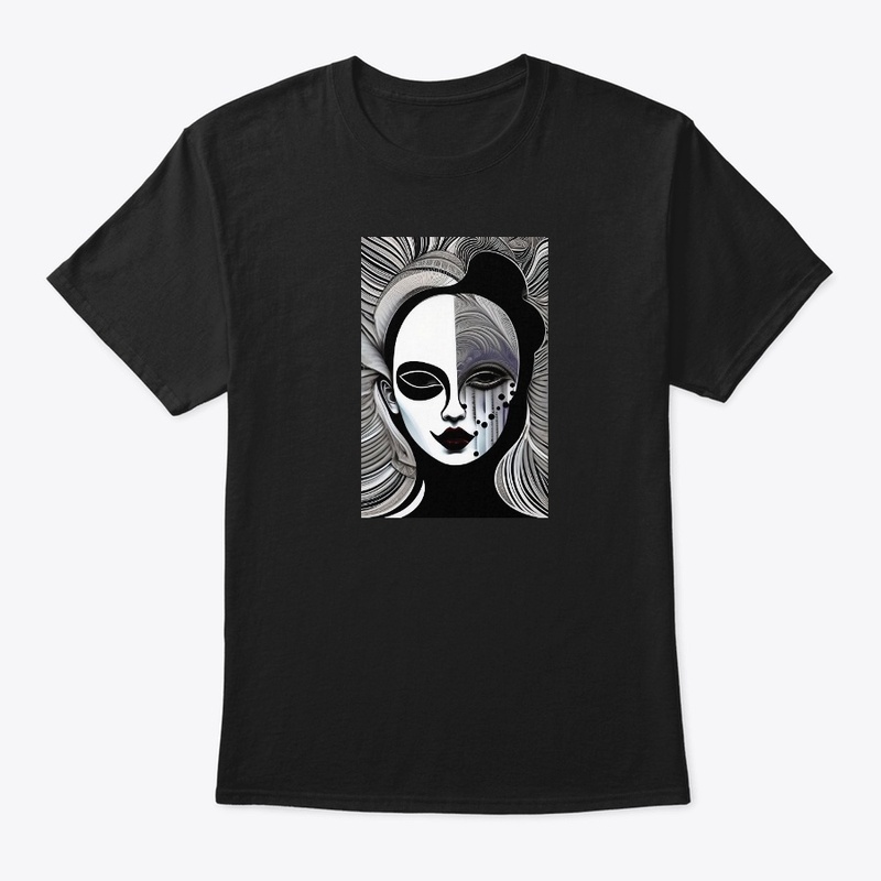 Creepy Face by Lines Product
