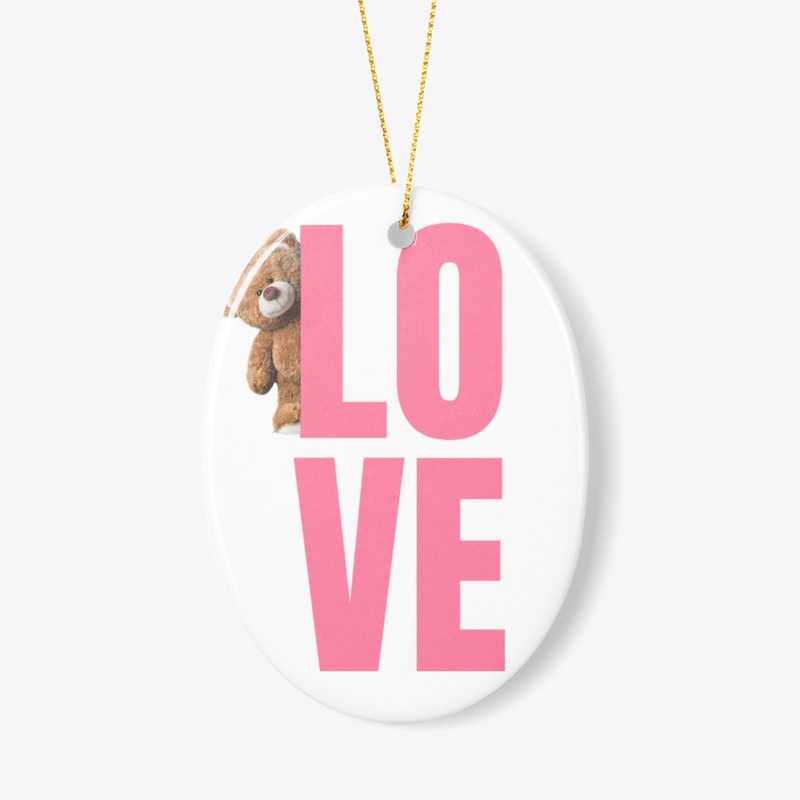 Love with cute bear T-shirt