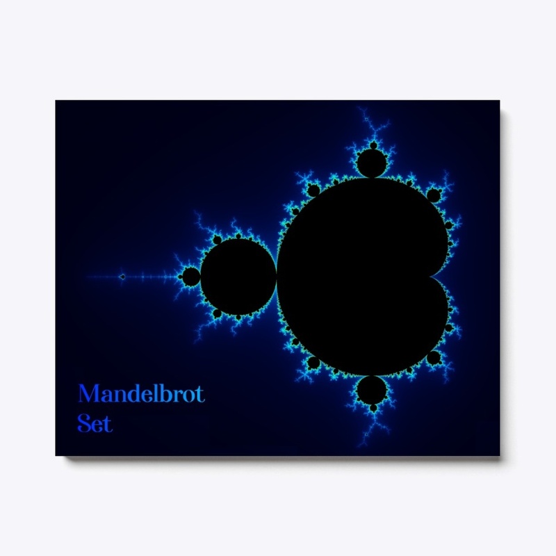 Mandelbrot Fractal Blue Color Coding
