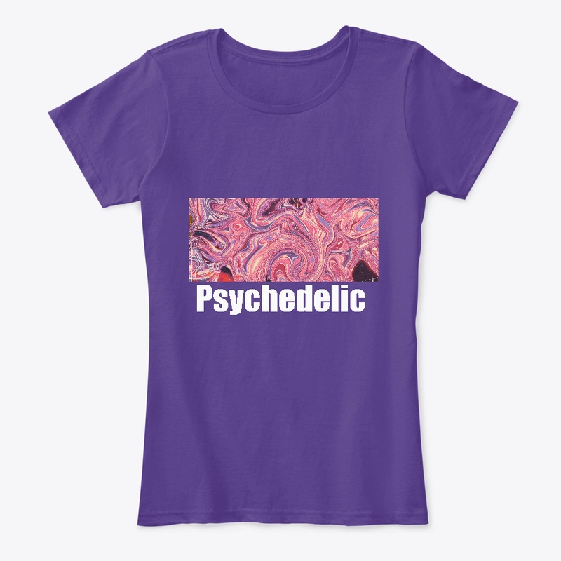 Psychedelic Vintage Marble Design