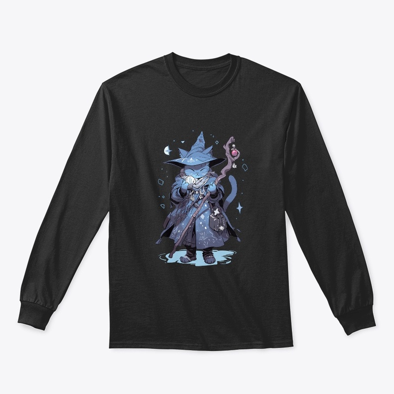 Fantasy Cat Wizard