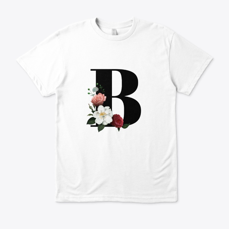 Floral Letter B